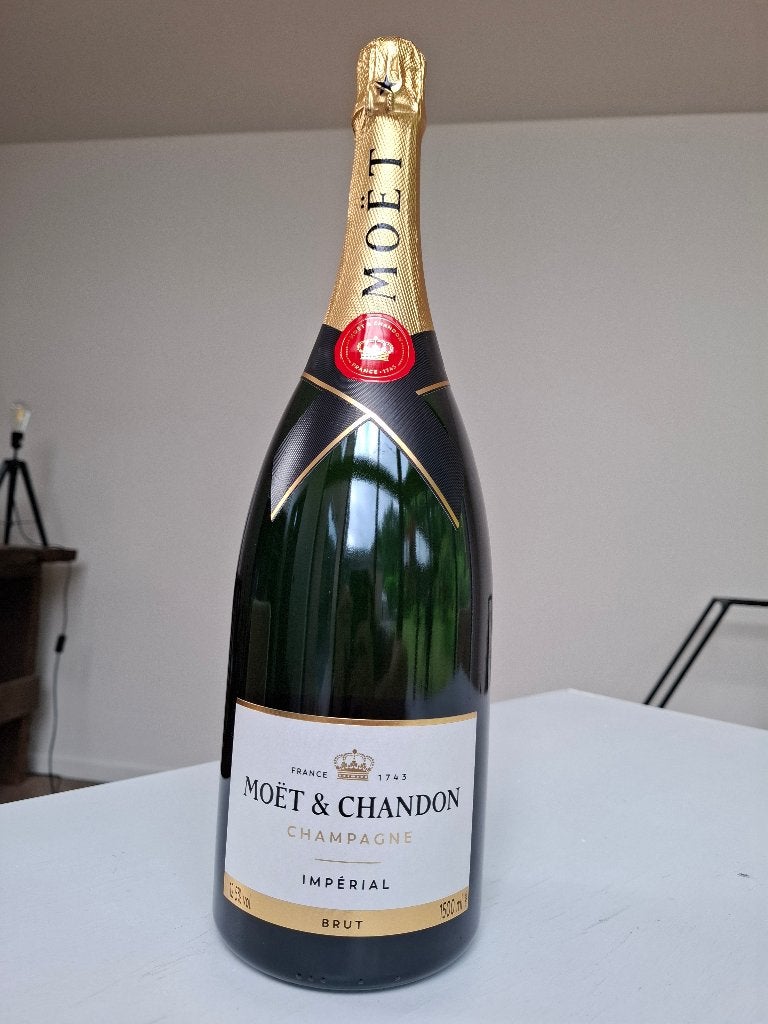 Moët & Chandon champagne 1,5L, Ophalen, Overige typen, Nieuw, Meerkleurig