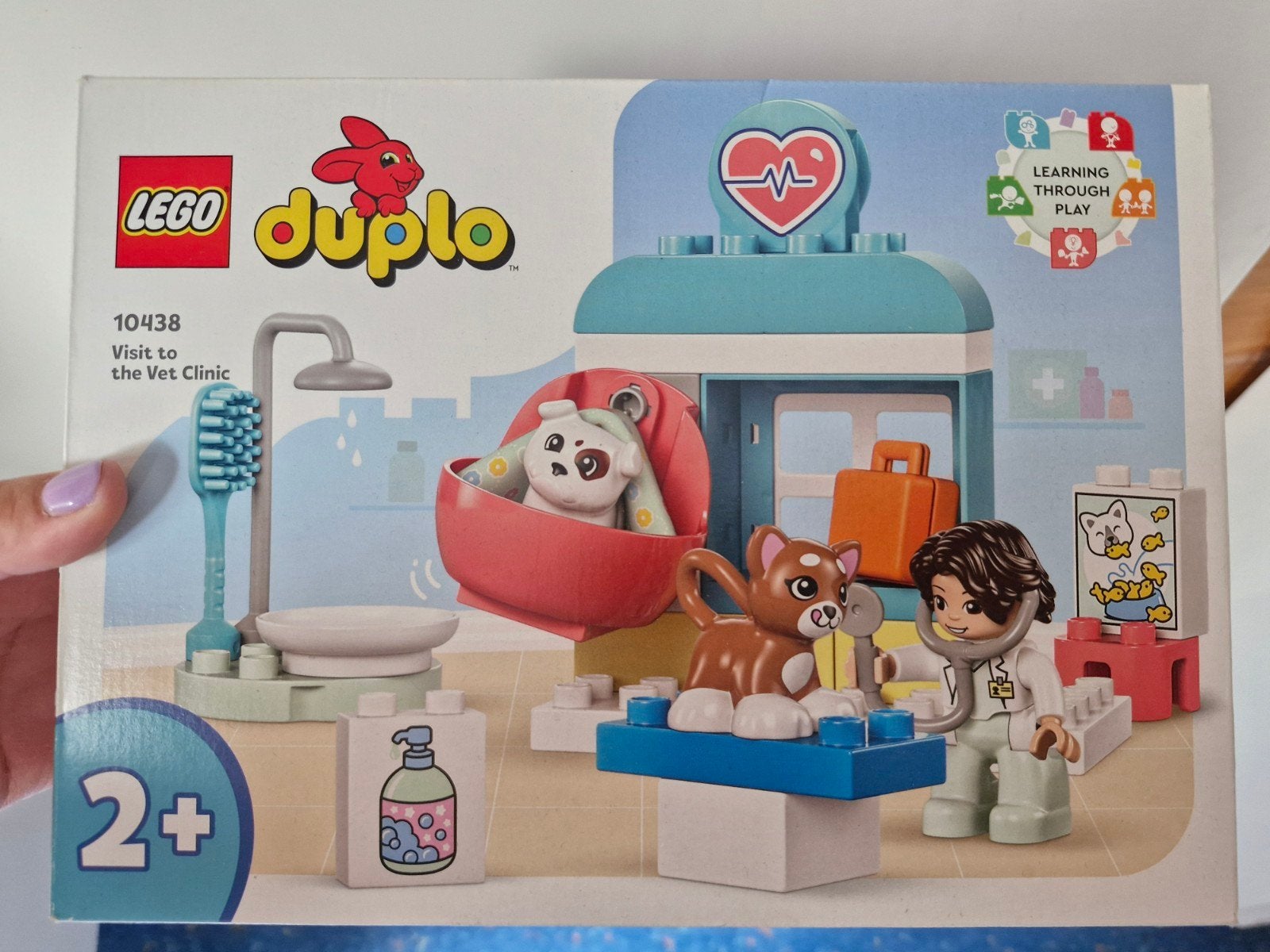 LEGO Duplo Dierenarts (10438), Compleet, Ophalen of Verzenden, Zo goed als nieuw, Duplo