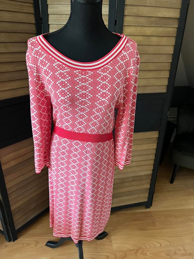 Nieuwe gebreide jurk merk La Liga maat xl, Ophalen of Verzenden, Nieuw, Maat 46/48 (XL) of groter, Onder de knie