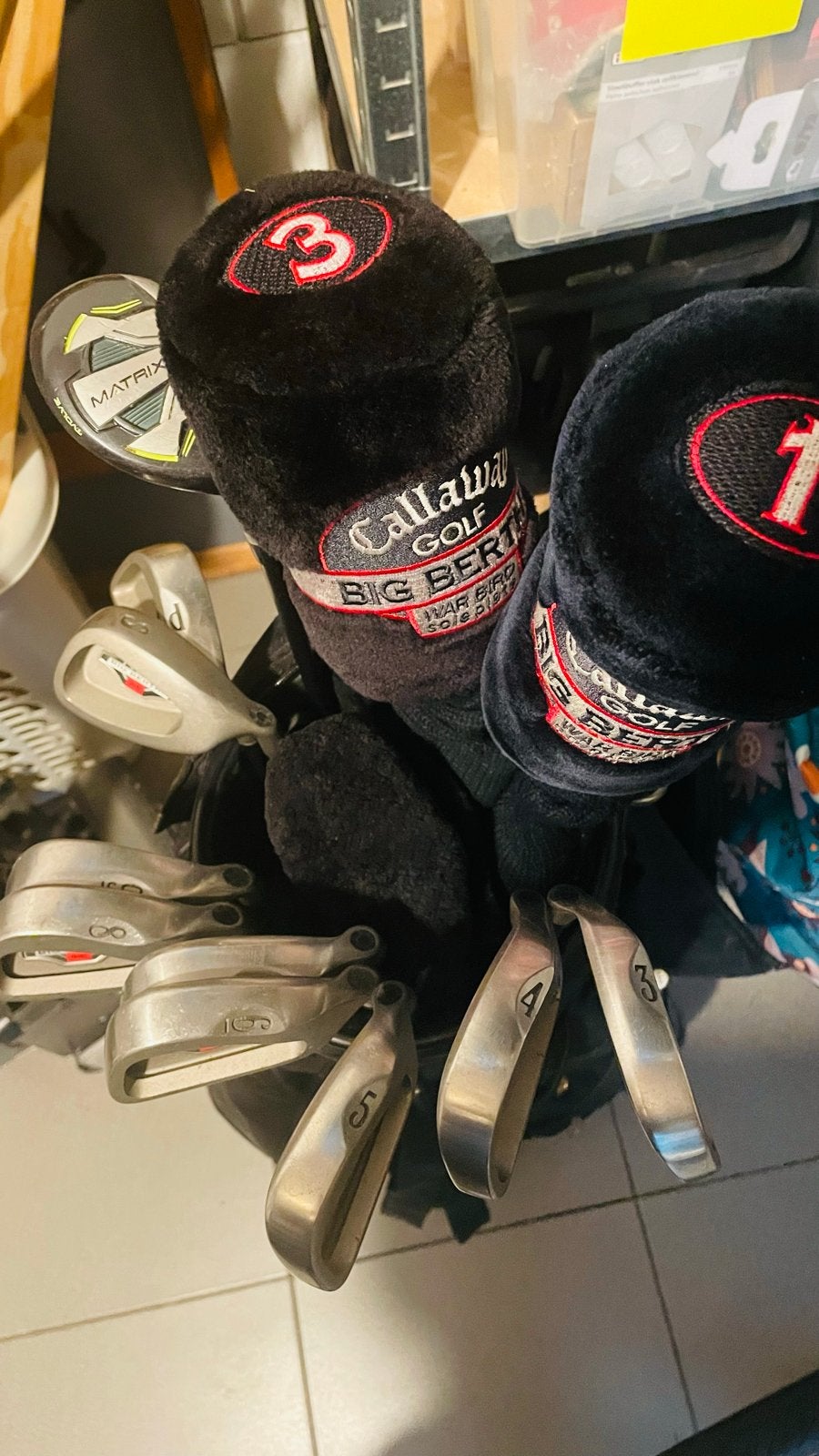 Callaway RCH Regular heren golfset met Big Bertha en Wilson, Sport en Fitness, Golf, Ophalen of Verzenden, Zo goed als nieuw, Set