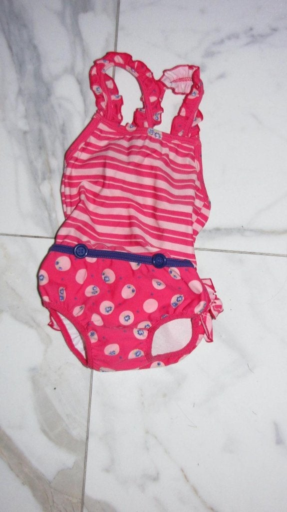 86 NAME IT diaper badpak met luierbroekje, Kinderen en Baby's, Babykleding | Maat 86, Ophalen of Verzenden, Zo goed als nieuw