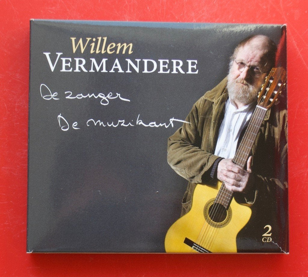 Willem Vermandere De zanger & de muzikant Voor Marie-Louise, Cd's en Dvd's, Cd's | Nederlandstalig, Ophalen of Verzenden, Gebruikt