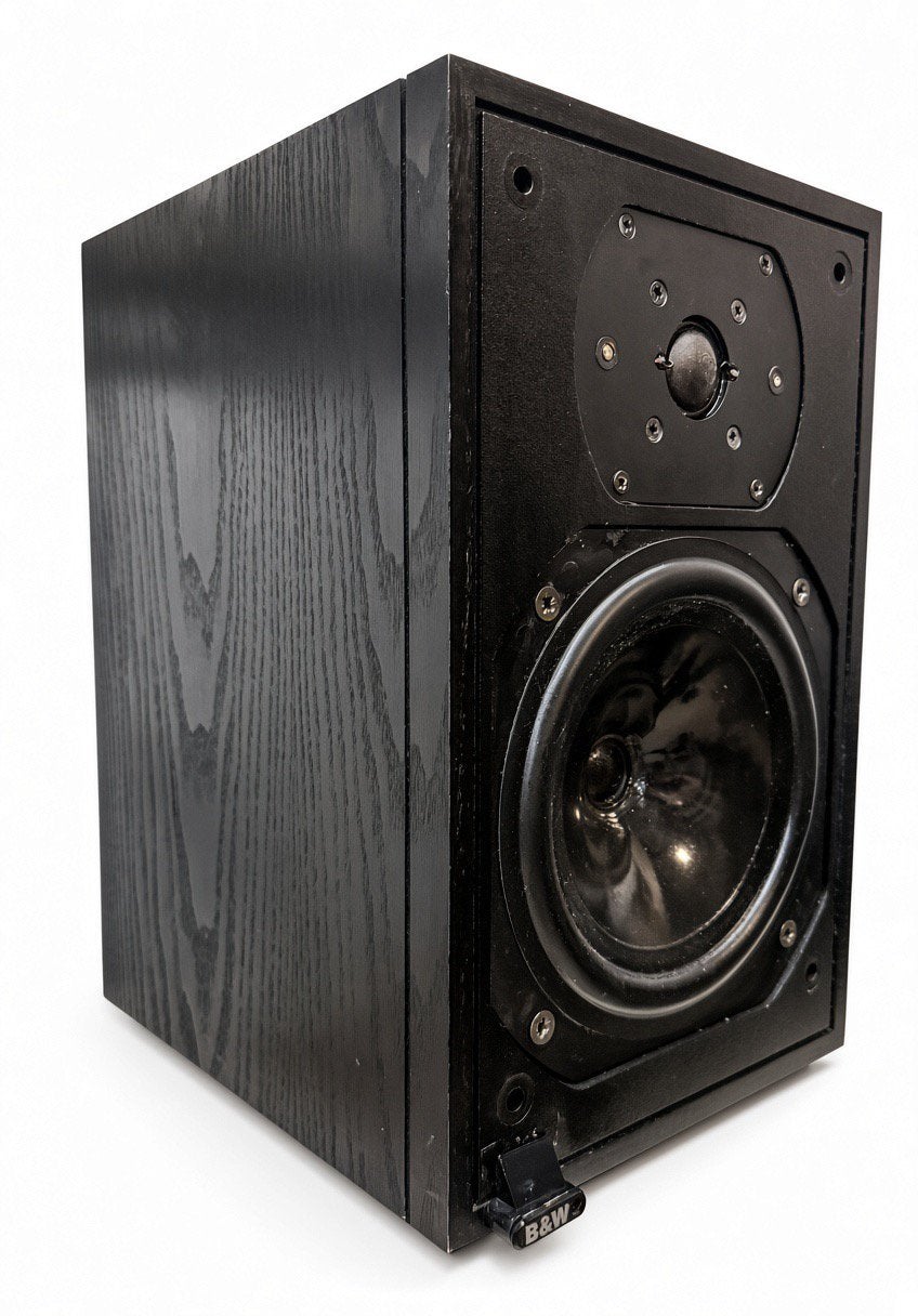 Bowers and Wilkins DM12 Black Ash B&W, Zo goed als nieuw, Bowers & Wilkins (B&W), Geschikt voor surround/home cinema, Ophalen