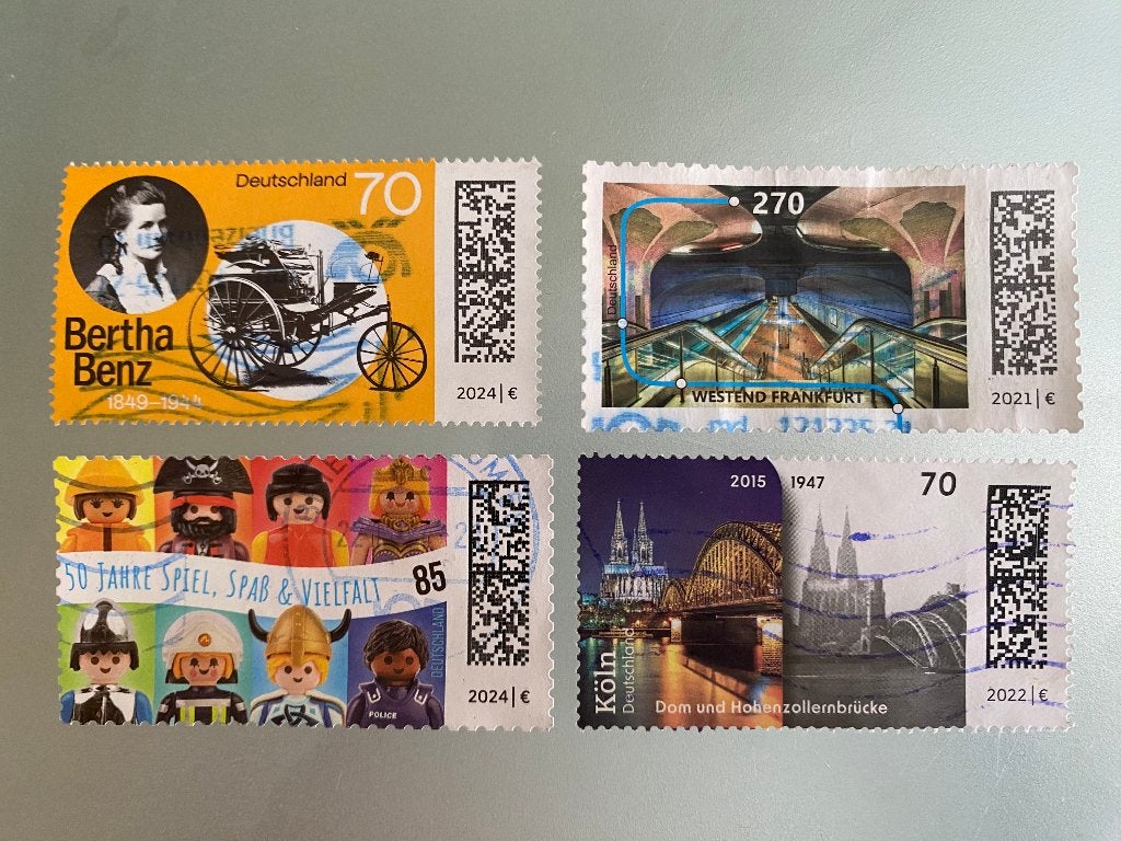 DUITSLAND 20 (recent/modern) 20 stuks GROOTFORMAAT, Postzegels en Munten, Postzegels | Volle albums en Verzamelingen, Ophalen of Verzenden