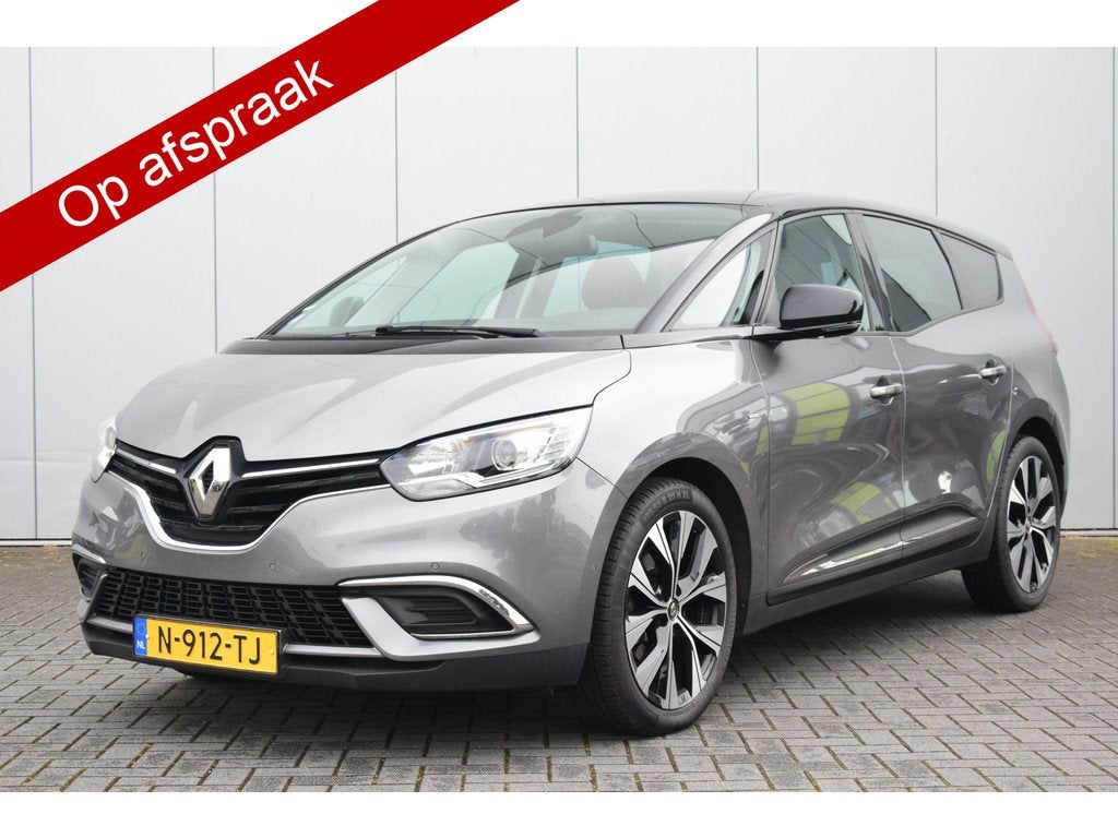 Renault Grand Scénic 1.3 TCe Limited 7persoons Navi/Camera, Auto's, Renault, 4 cilinders, 7 stoelen, Zilver of Grijs, 1500 kg