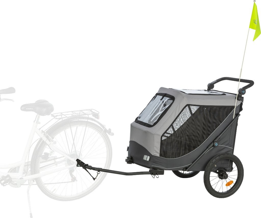 Hondenfietskar Trixie Opvouwbaar (inclusief GRATIS frontwiel, Trixie, Opvouwbaar, ., Nieuw