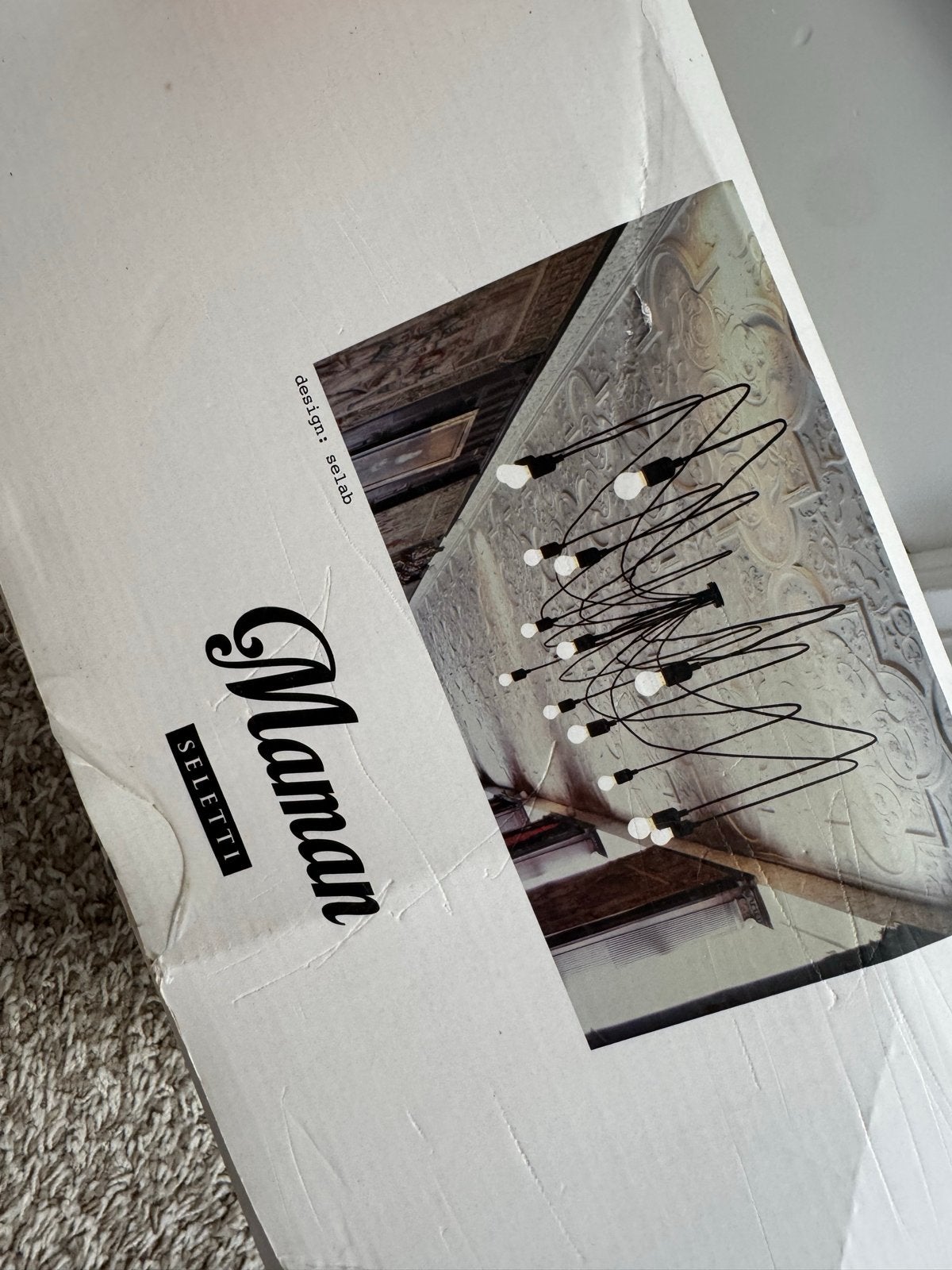 Seletti Maman Hanglamp - Nieuw in doos (2x), Ophalen of Verzenden, Nieuw, Kunststof, E27 (groot)