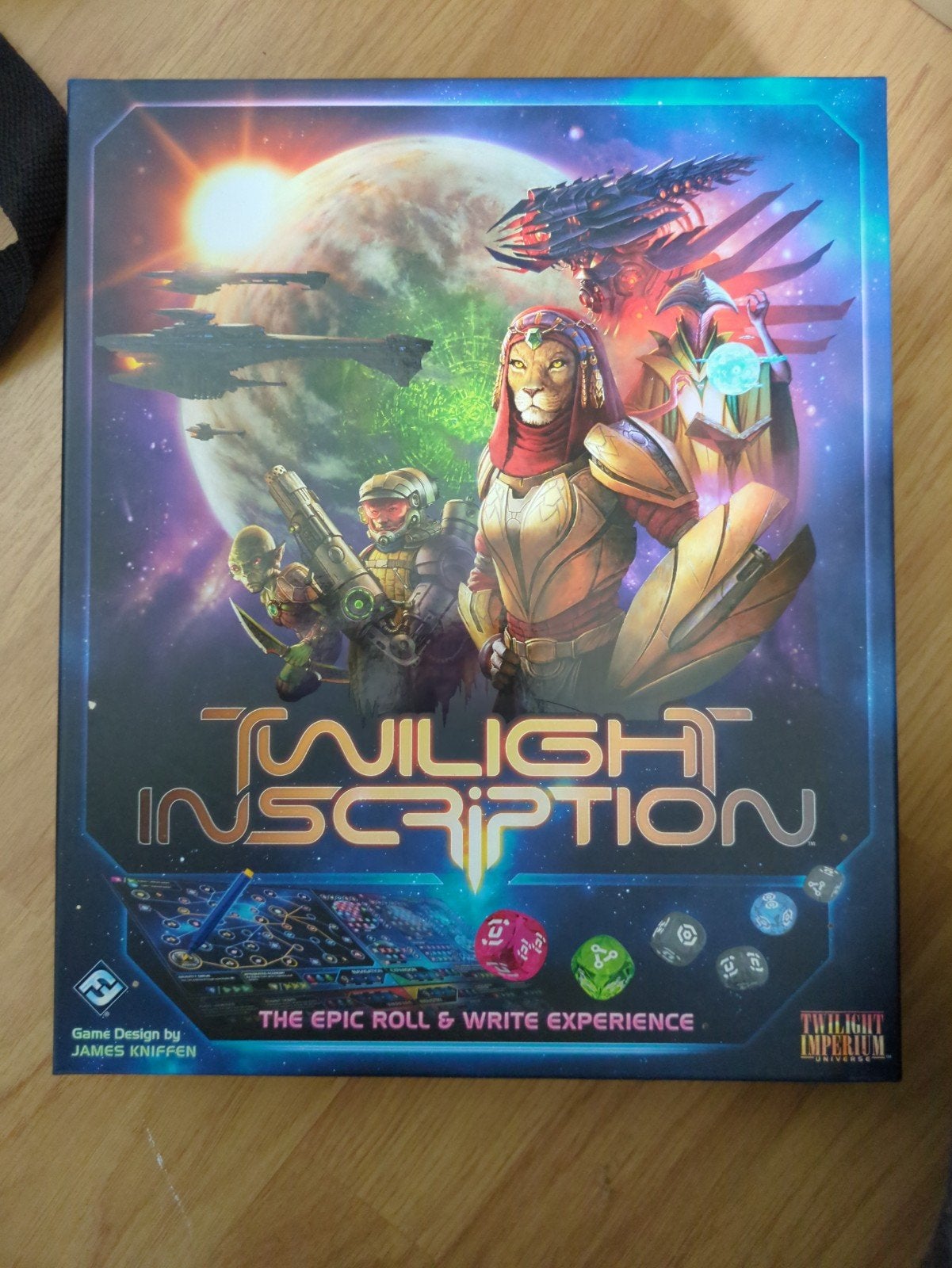 Twilight Inscription, Hobby en Vrije tijd, Een of twee spelers, Ophalen of Verzenden, Zo goed als nieuw, Fantasy Flight Games