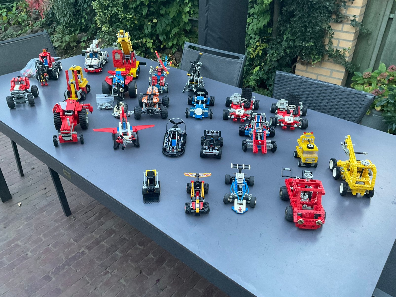 Lego technic 22 modellen, Gebruikt, Lego, Ophalen of Verzenden, Technic