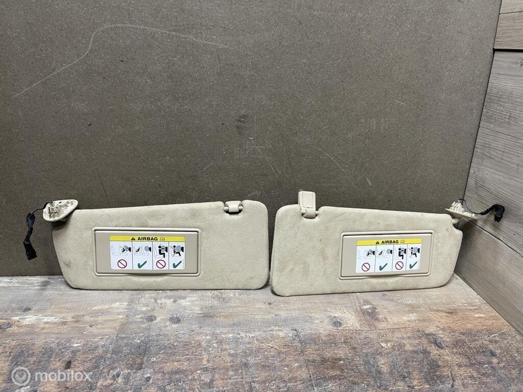 Zonneklep Setje Jaguar XJ X350 X358, Gebruikt, Ophalen of Verzenden, Jaguar, Jaguar