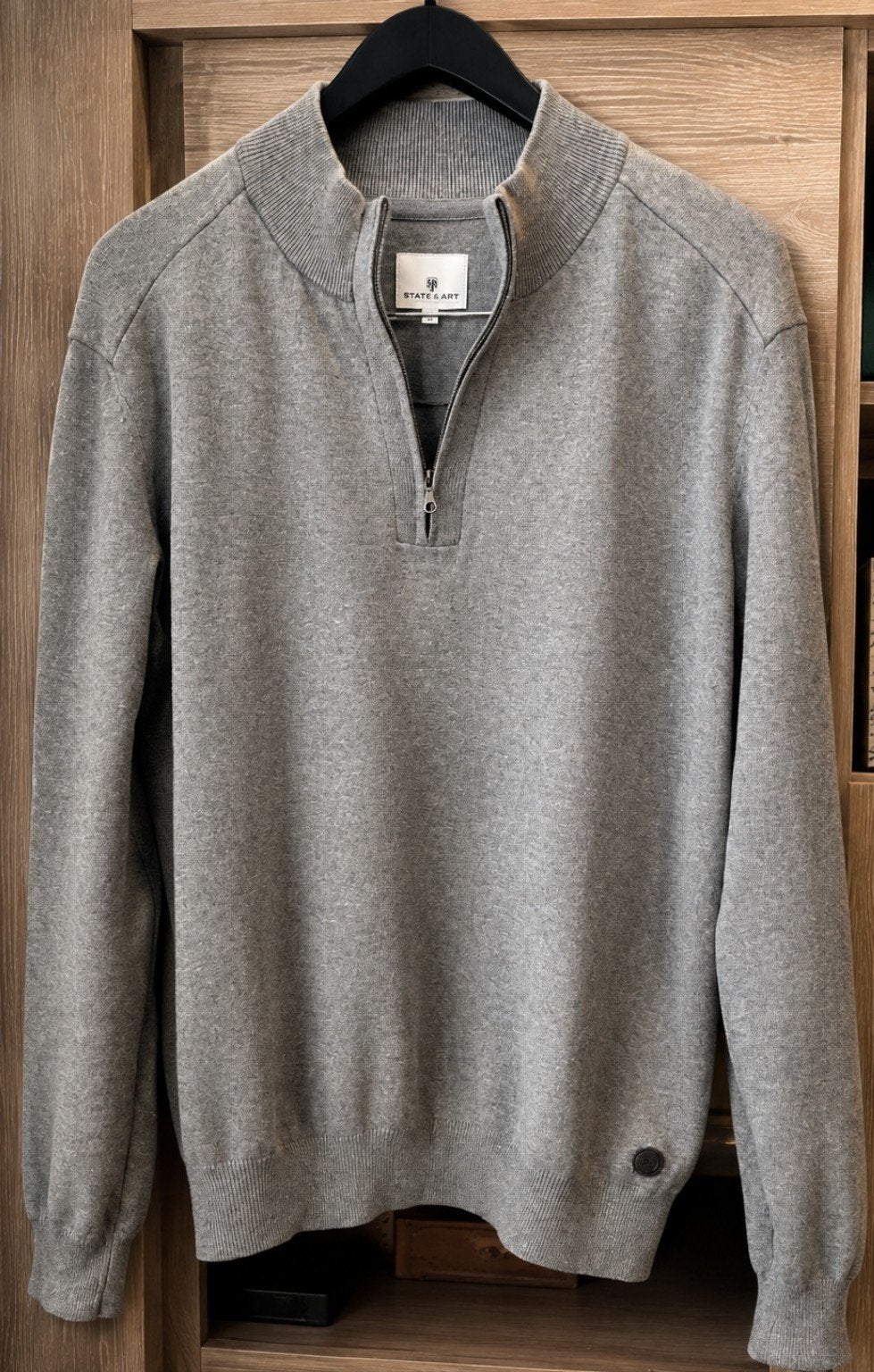 Mooie State of Art Heren Pullover Half-Zip L Nieuw WP130, Kleding | Heren, Truien en Vesten, State of Art, Maat 52/54 (L), Nieuw