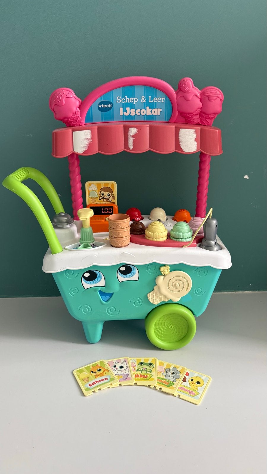 VTech Schep & Leer IJscokar, Ophalen, Gebruikt, 2 tot 4 jaar