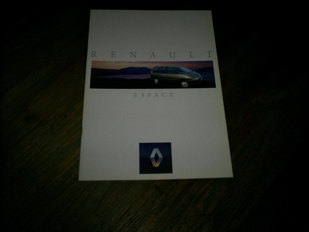 Renault Espace 1 / 1993 44 pag., Boeken, Ophalen of Verzenden, Zo goed als nieuw, Renault