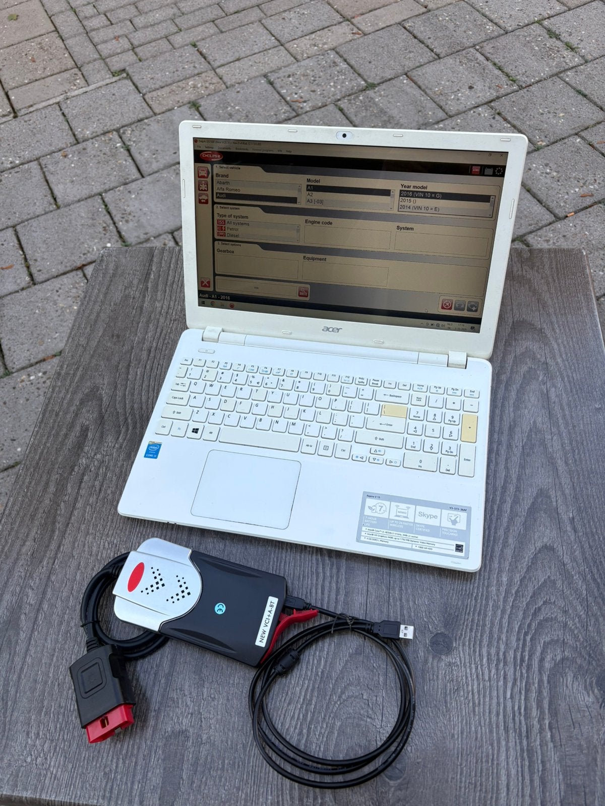 Delphi 2017 Uitleesapparaat / test kast / diagnoses, Auto diversen, Ophalen of Verzenden
