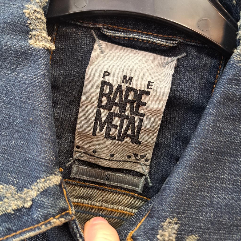 Pall Mall Bare Metal denim jacket zomer jas mt S-M nr 43036, Blauw, ., Pall Mall, Zo goed als nieuw
