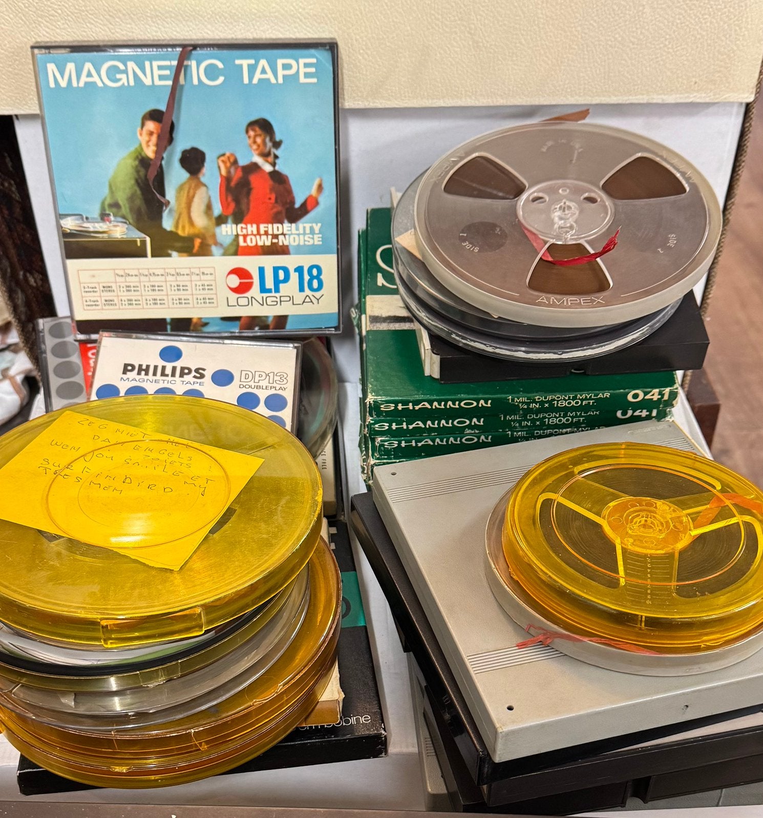 33 bespeelde tapes tbv spoelendeck / bandrecorder, Ophalen of Verzenden, ., ., .