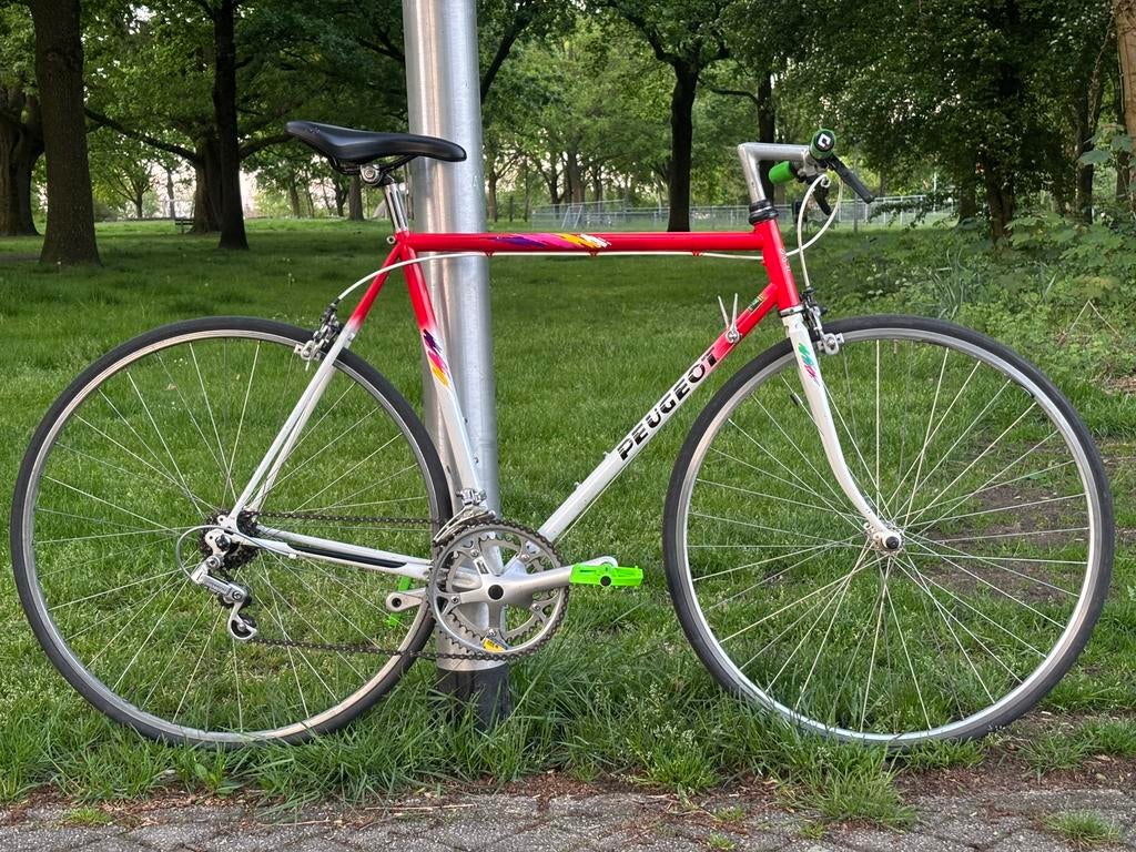 Peugeot Retro Race / Citybike – jaren ’80 Reynolds 501 staal, Zo goed als nieuw, 57 tot 61 cm, Ophalen, Overige merken