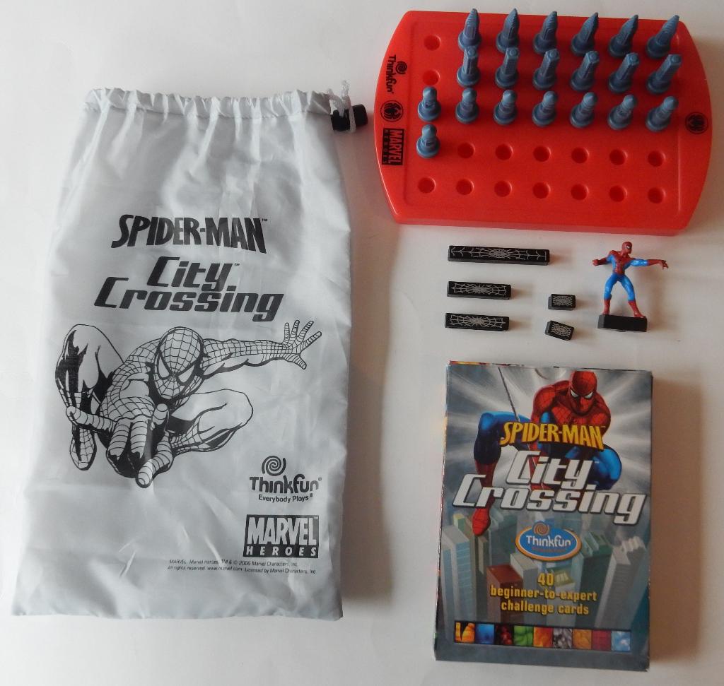 Spiderman City Crossing - Thinkfun, Een of twee spelers, Ophalen of Verzenden, Zo goed als nieuw