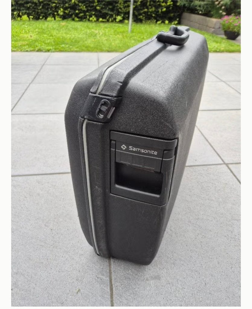Koffer samsonite, Gebruikt, Hard kunststof, 55 cm of meer, Ophalen
