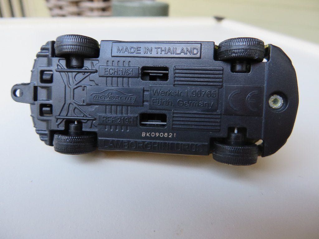 Majorette Lamborghini URUS met dakbak, Ophalen of Verzenden, Zo goed als nieuw, Auto