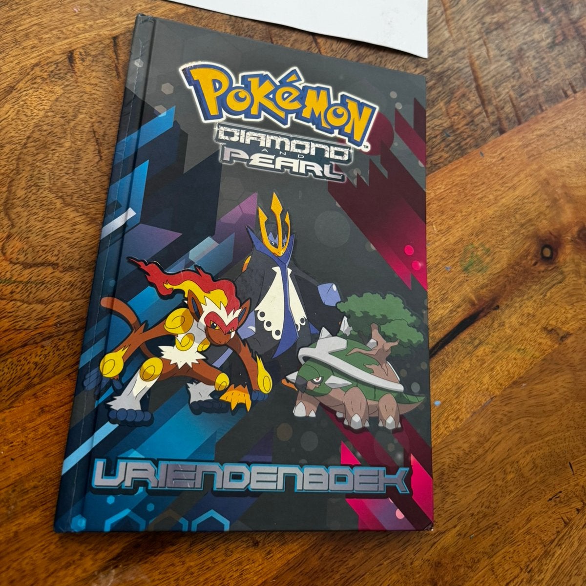 Pokemon Vriendenboekje 2007! diamond & pearl., Ophalen of Verzenden, Zo goed als nieuw