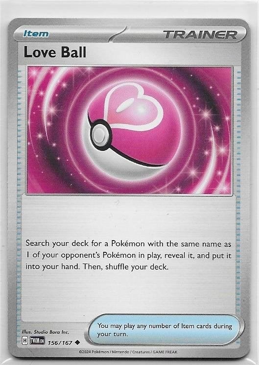 Twilight Masquerade,  Love Ball [uncommon] 156/167, Verzenden, Nieuw, Losse kaart