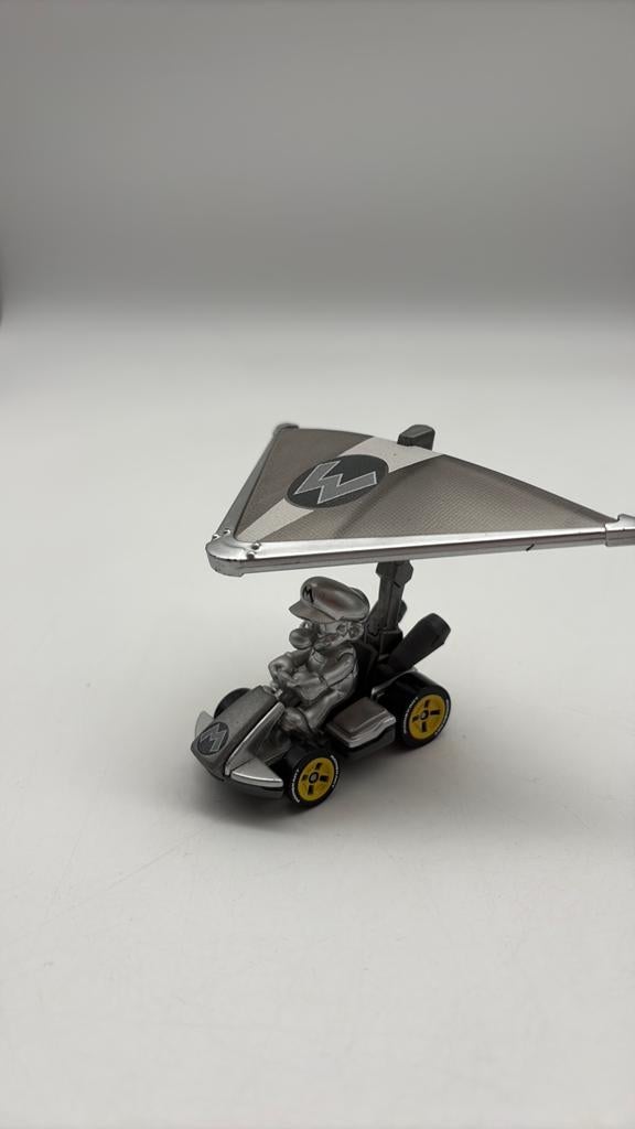 Mario kart x Hot Wheels - Zilver - Los, Ophalen of Verzenden