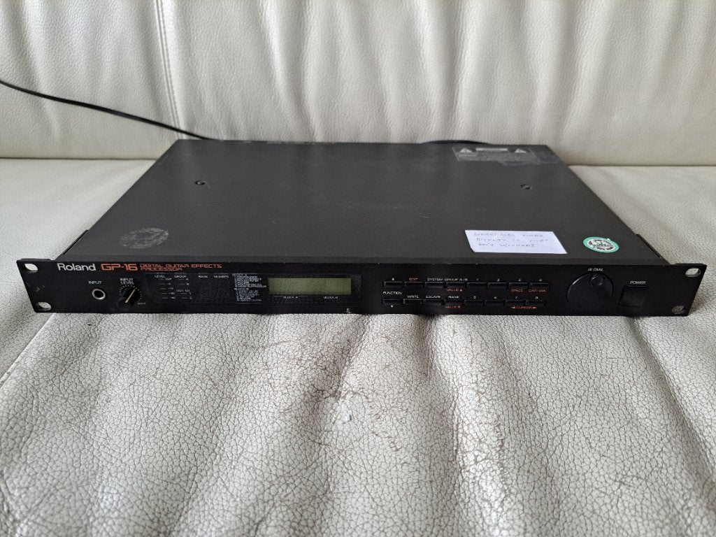 Roland GP-16 Digital Guitar Effects Processor, Ophalen of Verzenden, Gebruikt, Delay of Echo