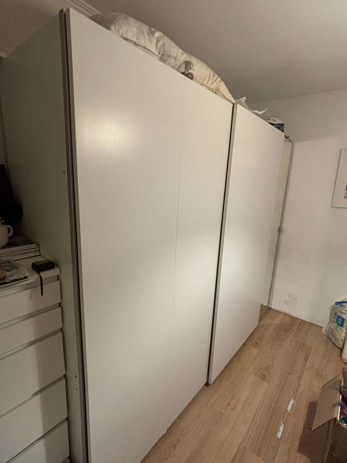 Witte schuifdeur voor paxkast, Huis en Inrichting, Ophalen, Gebruikt, 100 tot 150 cm, 200 cm of meer
