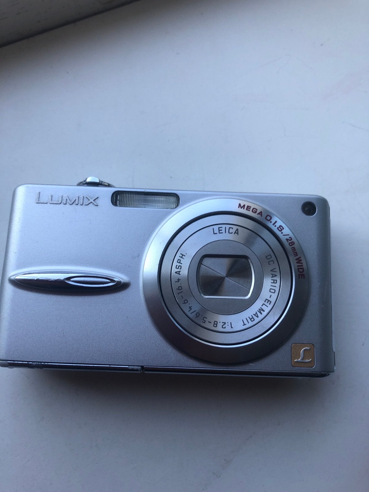 Panasonic Lumix DMC-FX30 Compactcamera met Leica lens, Gebruikt, Panasonic, Beeldstabilisatie, Ophalen of Verzenden