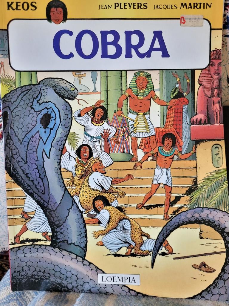 Keos - Cobra (Jacques Martin, Jean Pleyers), Eén stripboek, Ophalen of Verzenden, Zo goed als nieuw, Jacques Martin, Jean Pleyers