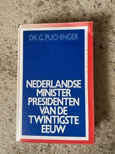 Nederlandse Ministerpresidenten van de 20e eeuw, Ophalen of Verzenden, Dr G.Puchinger, 20e eeuw of later, Gelezen