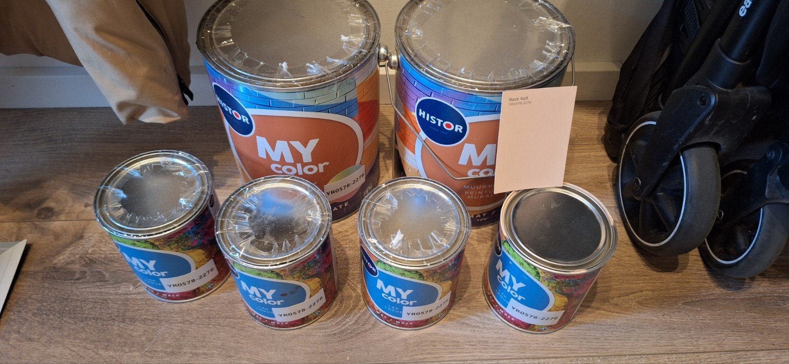 Nieuwe Histor muur en lak verf, Ophalen of Verzenden, Nieuw