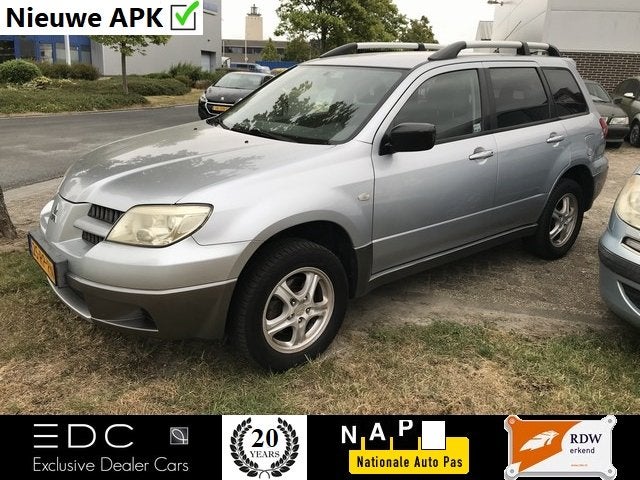 Mitsubishi Outlander 2.0 - V E R K O C H T (bj 2005), Auto's, Voorwielaandrijving, 4 cilinders, 1415 kg, Handgeschakeld