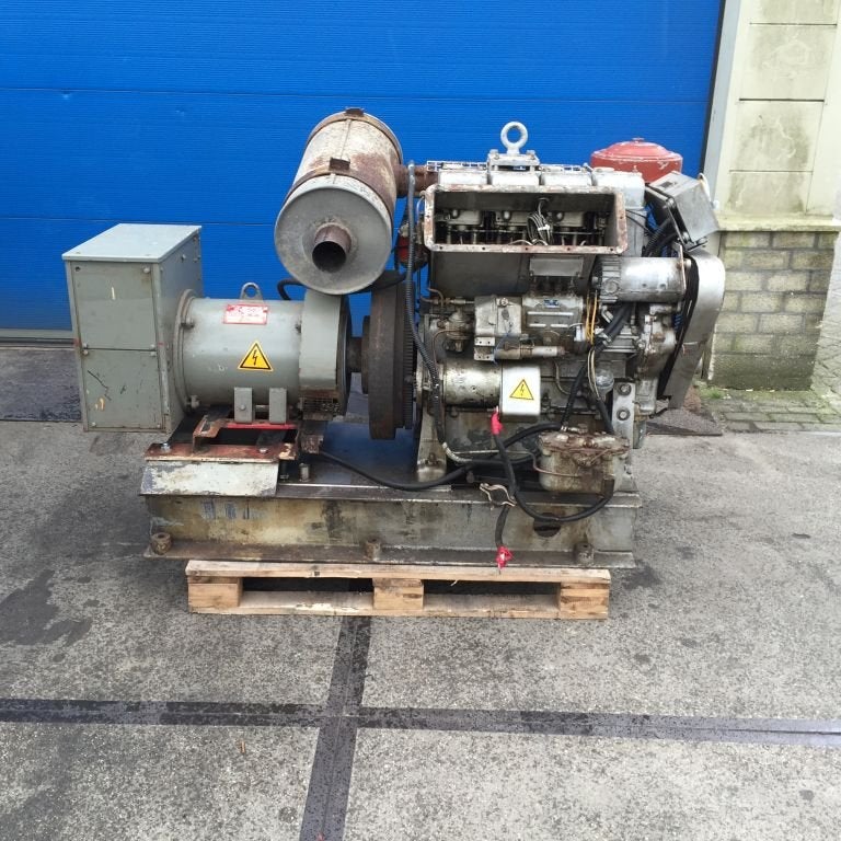 Lister Leroy Somer 32 kVA Generatorset, Ophalen of Verzenden