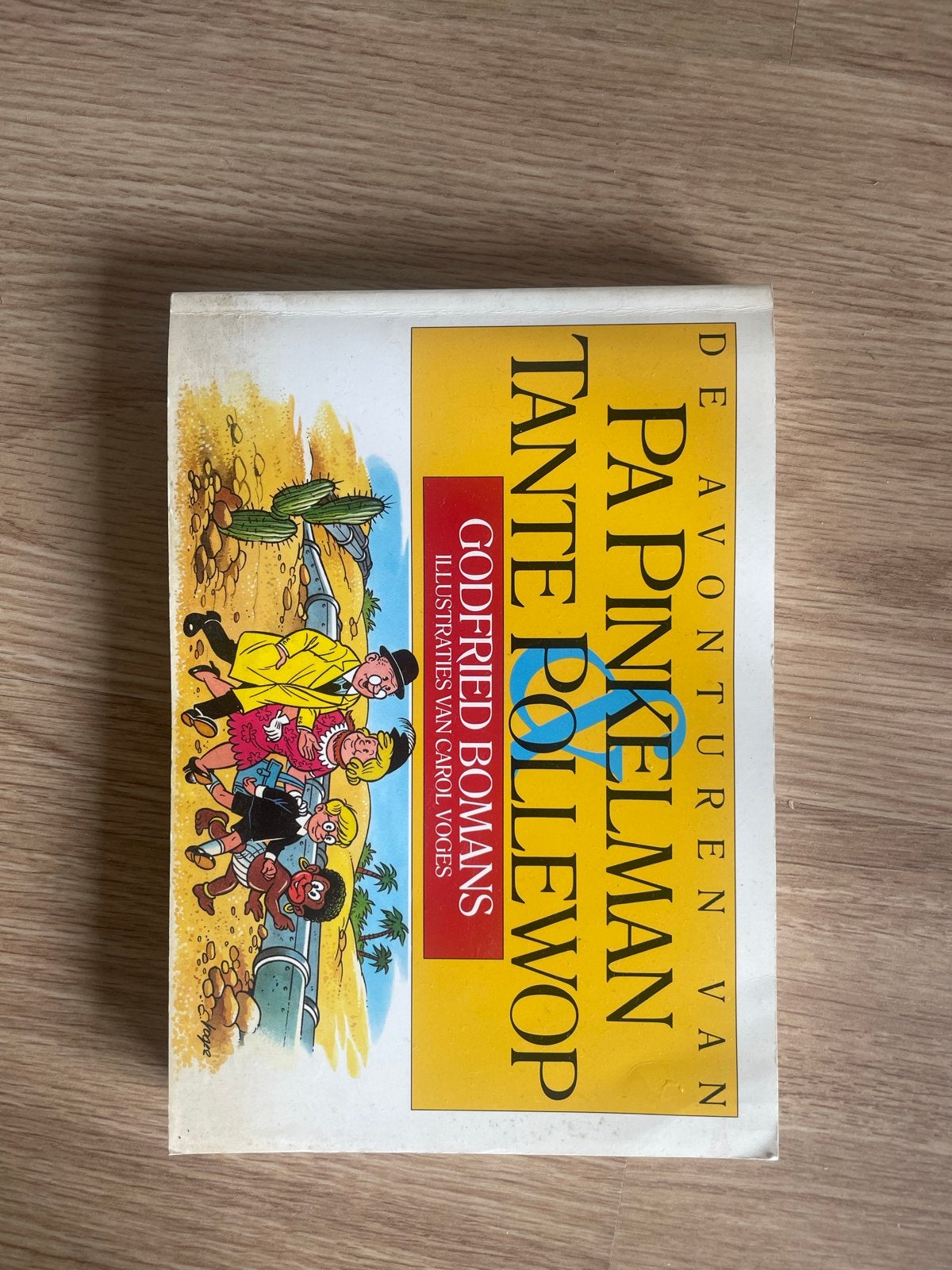 De Avonturen van Pa Pinkelman en Tante Pollewop - Godfried B, Eén stripboek, Ophalen of Verzenden, Gelezen