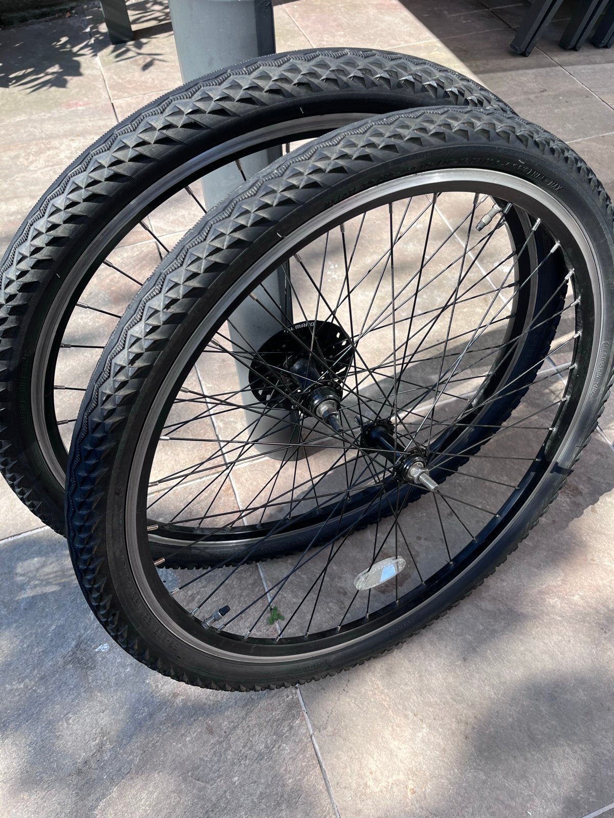 Dakota fietswielen 26 inch - Set van 2, Fietsen en Brommers, Fietsonderdelen, Wiel, Gebruikt, Ophalen of Verzenden, Aluminium