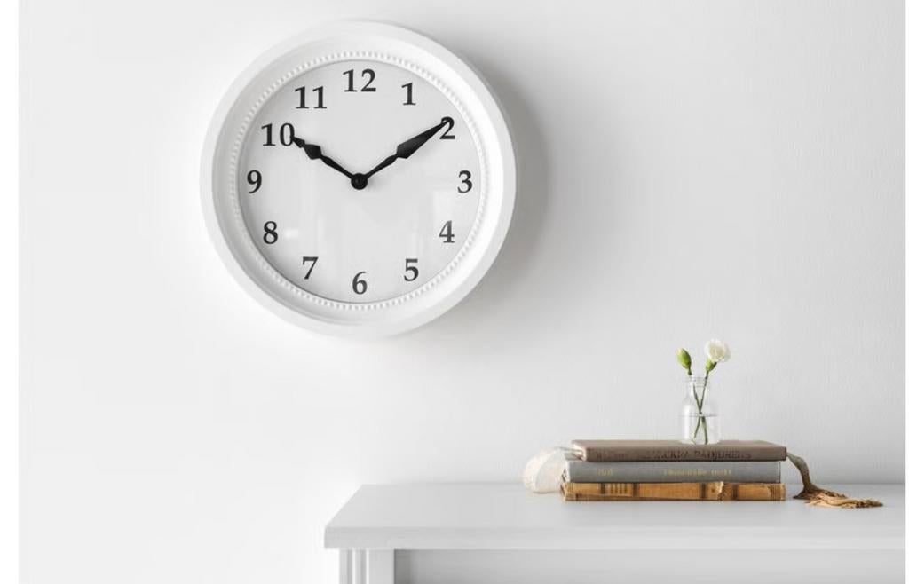 Ikea wandklok SÖNDRUM, Ophalen, Zo goed als nieuw, Wandklok
