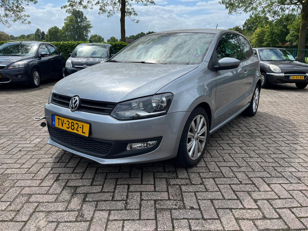 Volkswagen Polo 1.2 6V 44KW 2011 Grijs, Auto's, Volkswagen, 40 €/maand, 1198 cc, Bedrijf, Handgeschakeld
