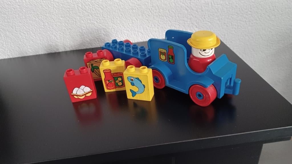 Duplo 2623 bezorgwagen bezorg truck vintage, Ophalen of Verzenden, Gebruikt, Duplo