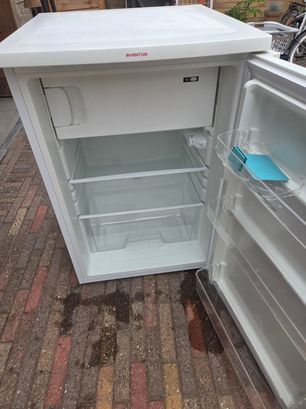 Koelkast met vriesvakje tafelmodel, merk Inventum, Gebruikt, Minder dan 60 cm, Vrijstaand, Ophalen