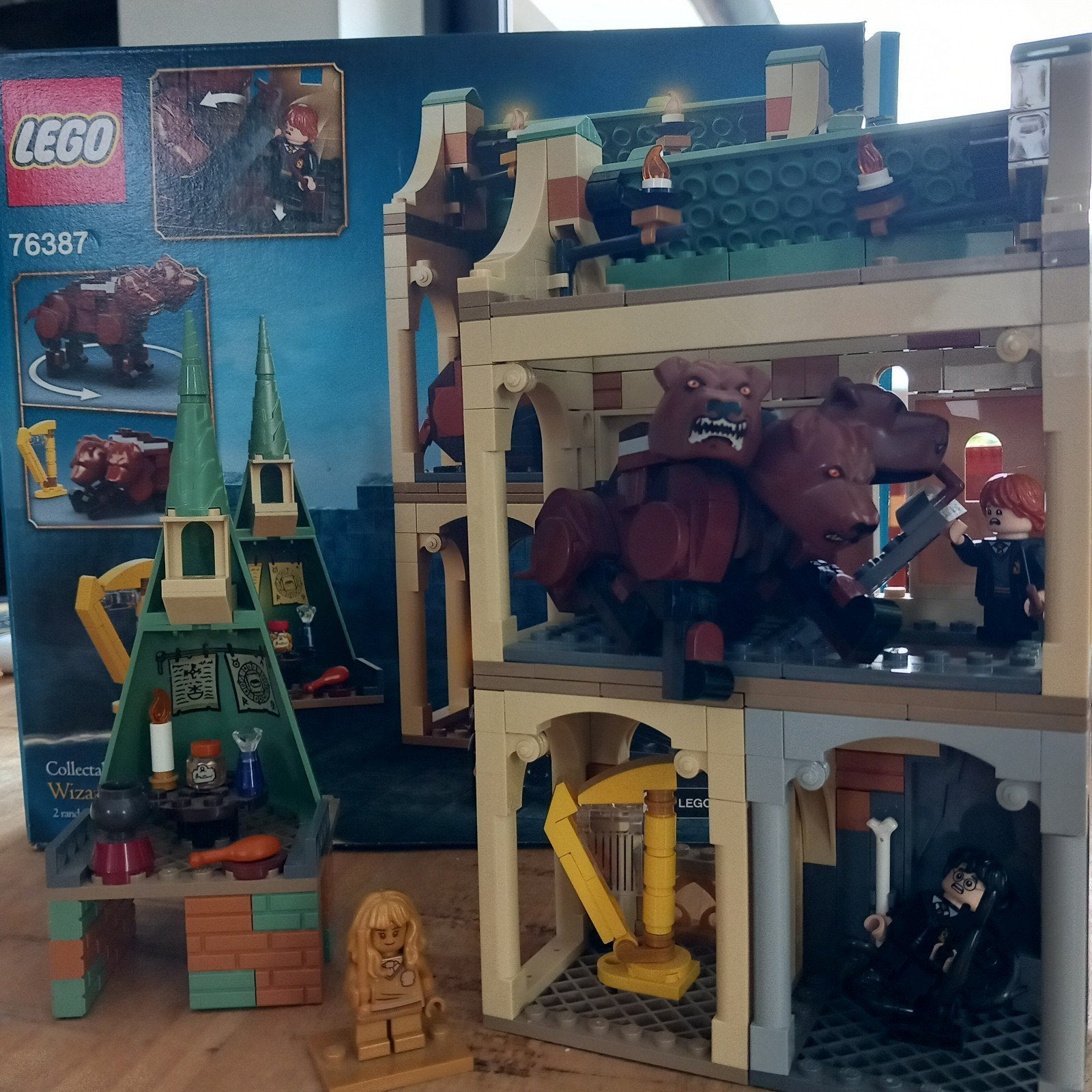 Lego Harry Potter 76387 Hogwarts: Fluffy Encounter, Ophalen, Lego, Harry Potter, Zo goed als nieuw