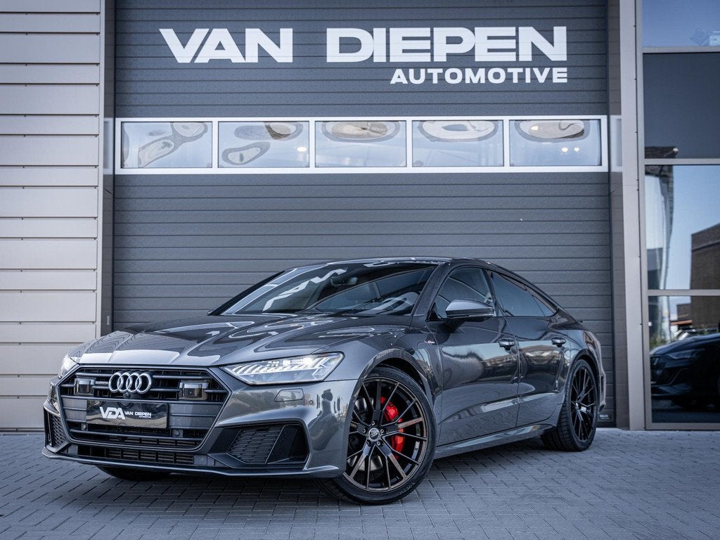 Audi A7 Sportback 50 TFSI e quattro Pro Line S - Matrix l 36, Auto's, Audi, Bedrijf, Te koop, A7, 360° camera, 4x4, ABS, Adaptive Cruise Control