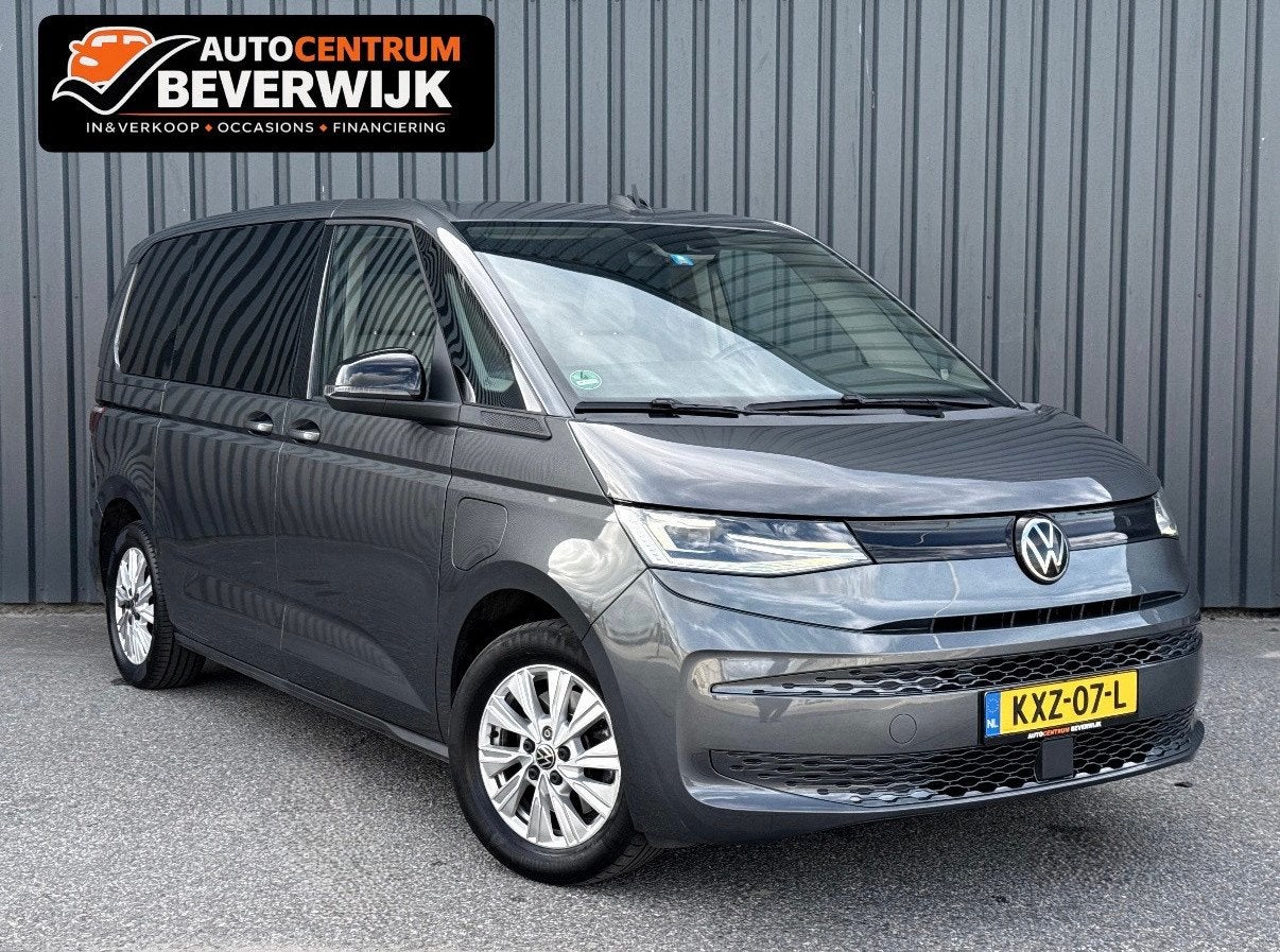 Volkswagen MULTIVAN 1.4 eHybrid 218pk Grijs 2022 Style 7 Zit, Auto's, Stof, Gebruikt, Automatische klimaatregeling, 7 stoelen