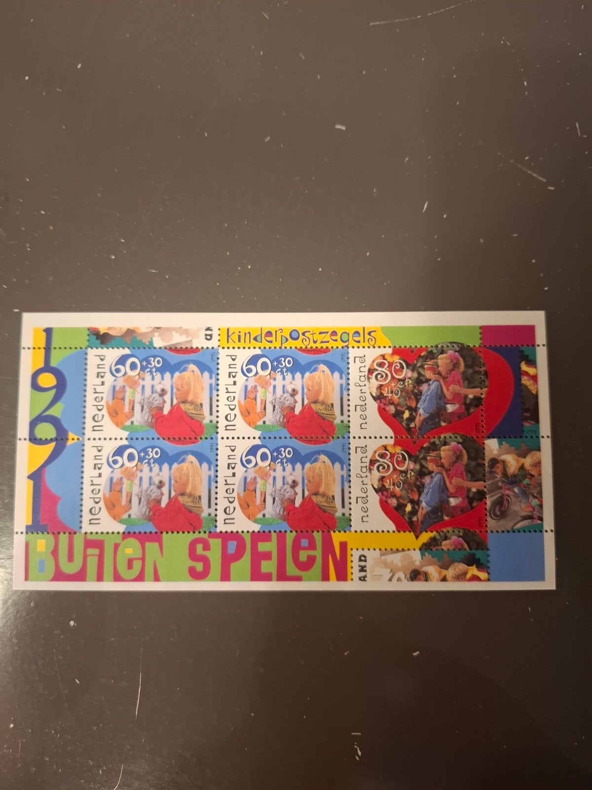 Kinderpostzegels 1999 - Buiten Spelen (Postfris), Ophalen of Verzenden, Na 1940, Postfris