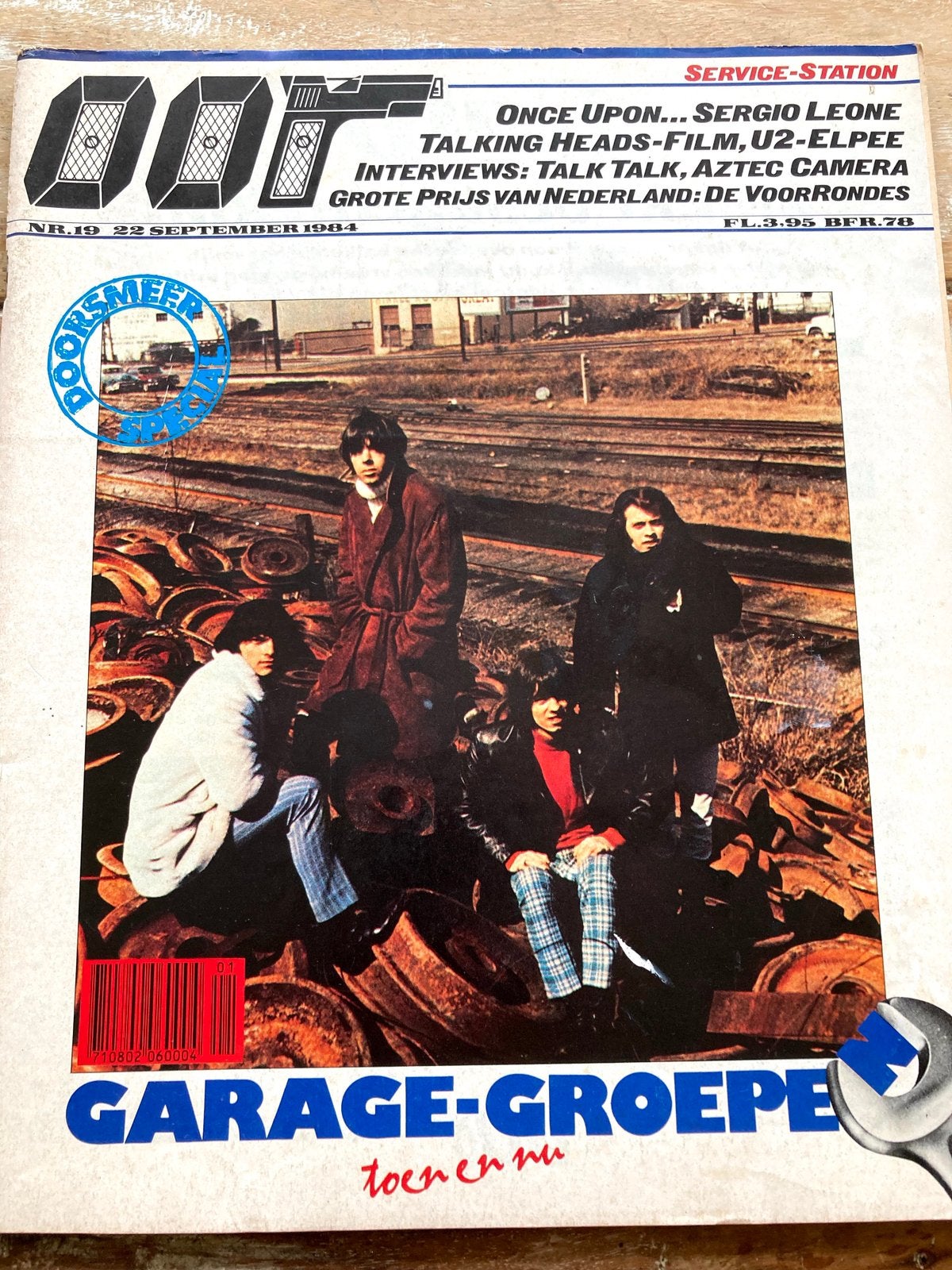 OOR Magazine 1984 TALK TALK Aztec Camera JIMMY PAGE SEEDS, Ophalen of Verzenden, Zo goed als nieuw, Muziek, Film of Tv