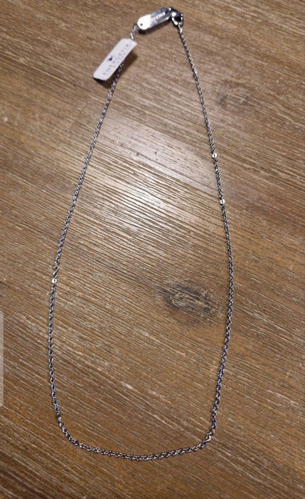 mooie ketting Energetix, Sieraden, Tassen en Uiterlijk, Ophalen of Verzenden, Nieuw, Zilver