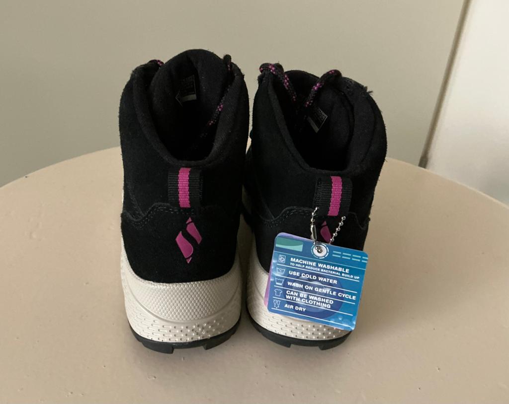 Skechers wandelschoenen, Kleding | Dames, Ophalen of Verzenden, Zo goed als nieuw, Blauw, Wandelschoenen
