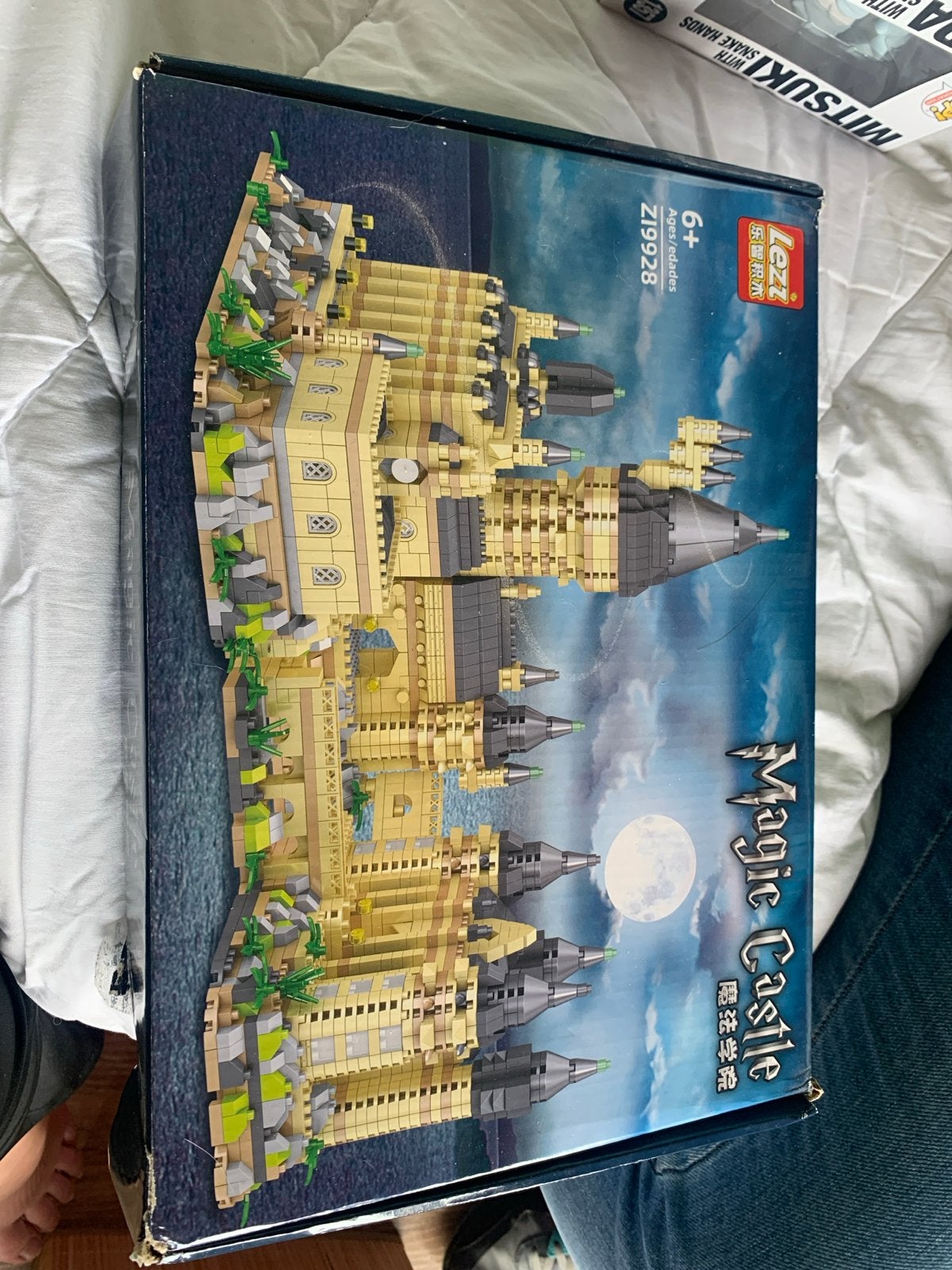 LEZI Magic Castle Bouwset - Harry Potter stijl, Ophalen of Verzenden, Zo goed als nieuw, Overige merken