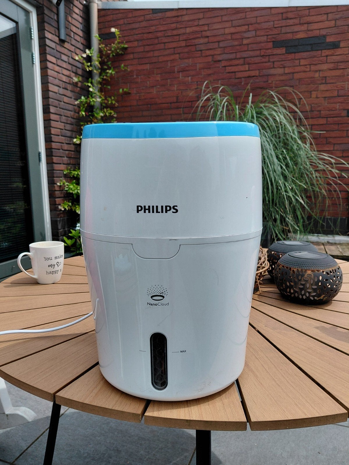 Philips Luchtbevochtiger NanoCloud, Ophalen of Verzenden, Zo goed als nieuw, Luchtbevochtiger